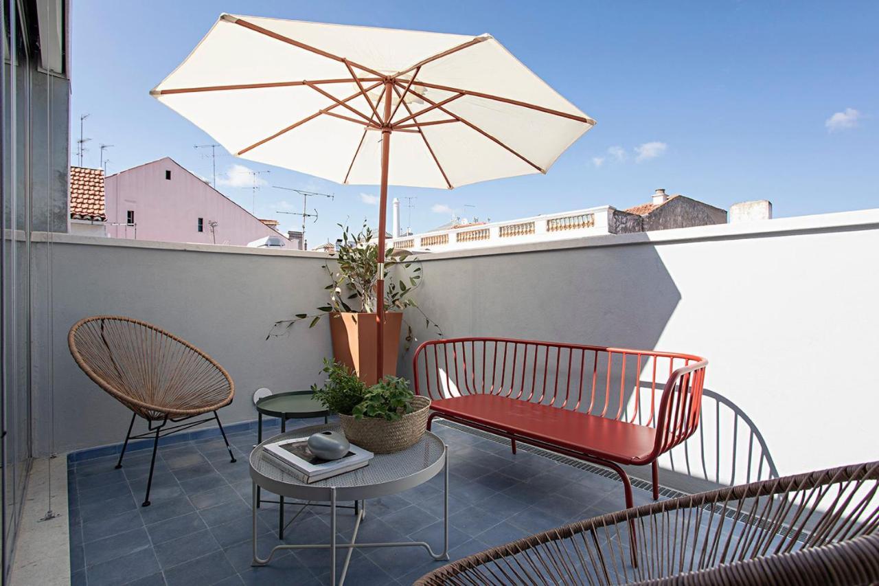 Piso Azul Premium Apartments In Bairro Alto By Lovelystay Lisboa Exteriör bild